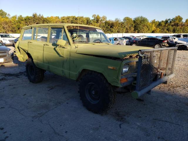 1JCNA15N2CT012732 - 1982 JEEP WAGONEER GREEN photo 1