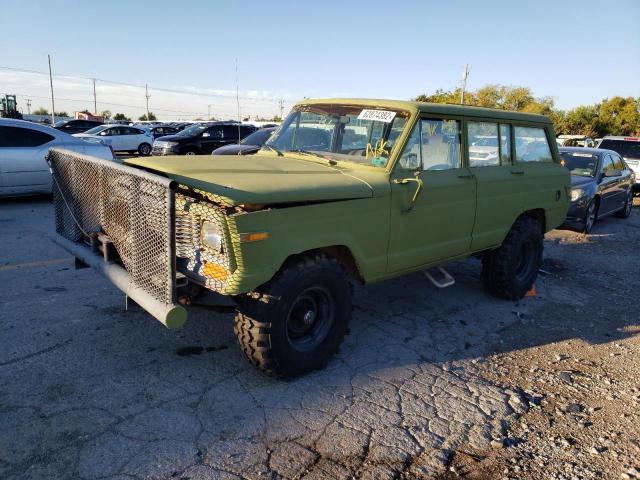 1JCNA15N2CT012732 - 1982 JEEP WAGONEER GREEN photo 2