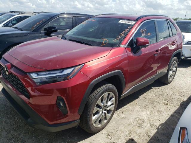 2T3C1RFV1NW207842 - 2022 TOYOTA RAV4 XLE P RED photo 2