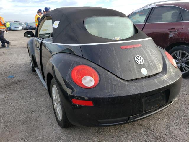 3VWPF31YX8M419529 - 2008 VOLKSWAGEN NEW BEETLE 黑色 照片 3