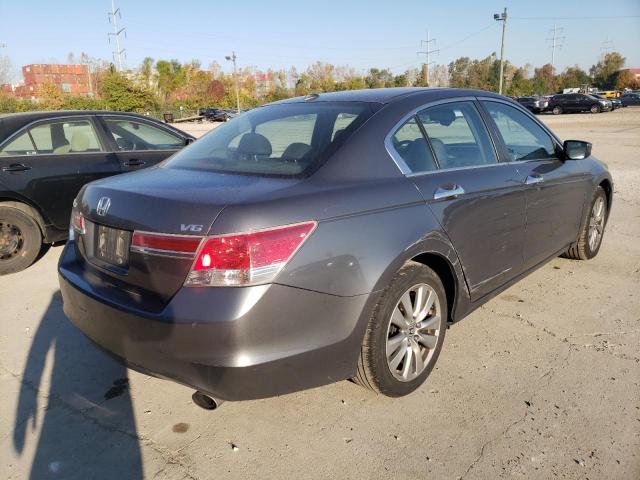 1HGCP3F87CA033066 - 2012 HONDA ACCORD EXL GRAY photo 4