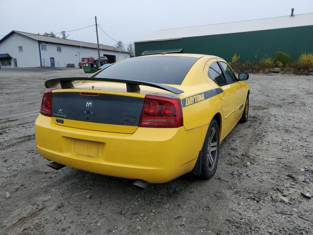 2B3KA53H86H373720 - 2006 DODGE CHARGER R/ YELLOW photo 4