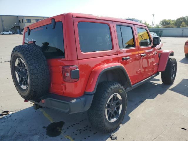 1C4HJXFN8MW605446 - 2021 JEEP WRANGLER RED photo 4