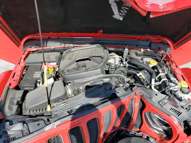 1C4HJXFN8MW605446 - 2021 JEEP WRANGLER RED photo 7