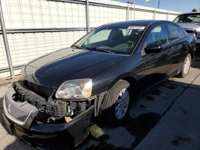 4A32B2FF6CE022695 - 2012 MITSUBISHI GALANT FE BLACK photo 2