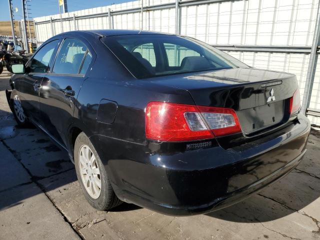 4A32B2FF6CE022695 - 2012 MITSUBISHI GALANT FE BLACK photo 3