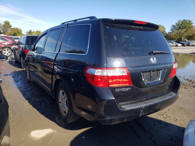 5FNRL38727B050895 - 2007 HONDA ODYSSEY EX BLACK photo 3