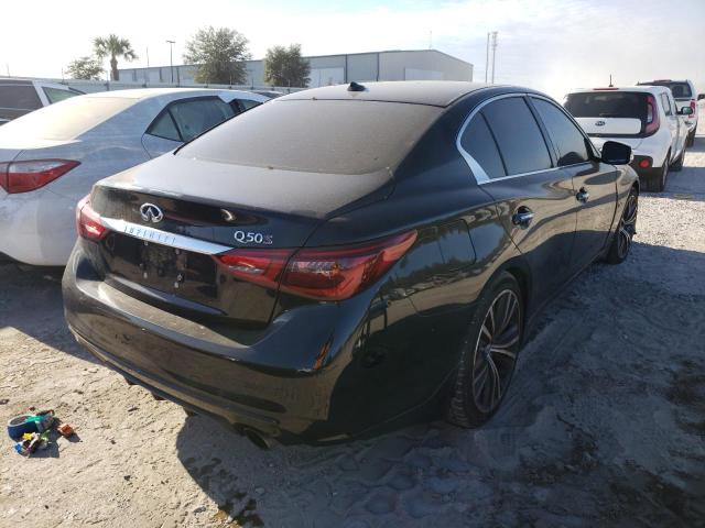 JN1EV7AP8KM516309 - 2019 INFINITI Q50 LUXE BLACK photo 4