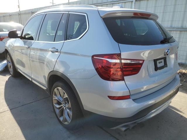 5UXWX9C58G0D74367 - 2016 BMW X3 XDRIVE2 SILVER photo 3