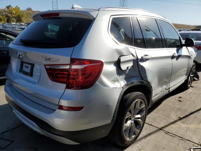 5UXWX9C58G0D74367 - 2016 BMW X3 XDRIVE2 SILVER photo 4