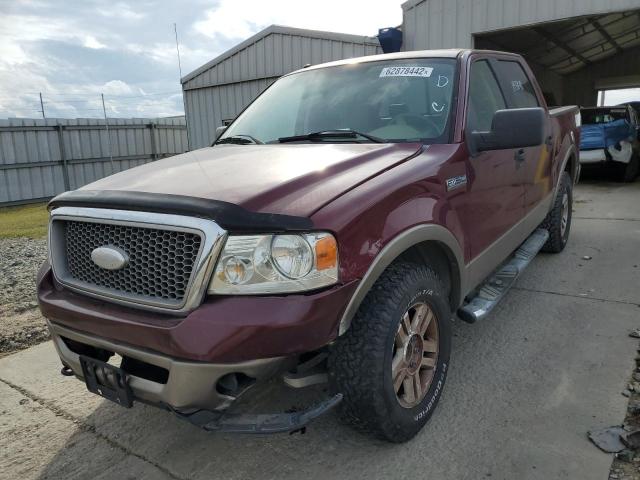 1FTPW14V16KC30569 - 2006 FORD F150 4WD MAROON photo 2