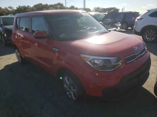 KNDJN2A26K7686038 - 2019 KIA SOUL RED photo 1