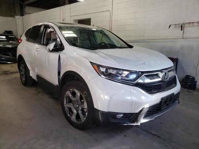 5J6RW2H81KA004030 - 2019 HONDA CR-V EXL WHITE photo 1