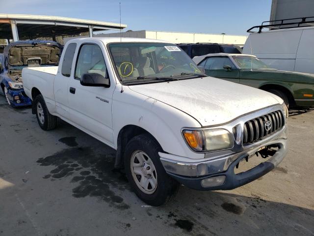 5TEVL52N73Z229606 - 2003 TOYOTA TACOMA XTR WHITE photo 1