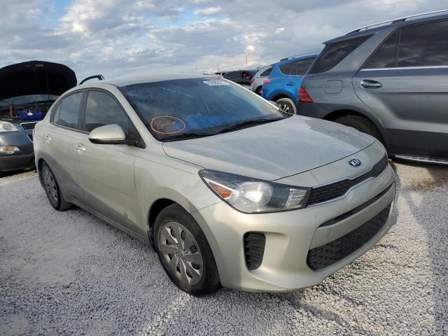 3KPA24AB8JE078816 - 2018 KIA RIO LX TAN photo 1