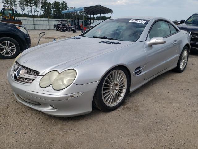 WDBSK75F54F065940 - 2004 MERCEDES-BENZ SL 500 GRAY photo 2