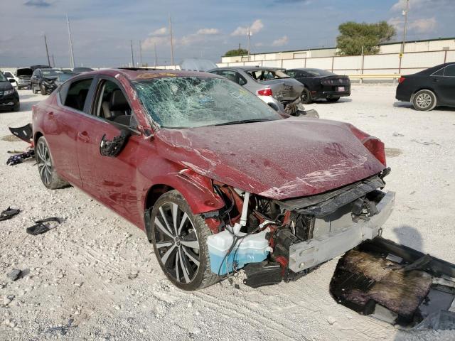 1N4BL4CV2LC178158 - 2020 NISSAN ALTIMA SR RED photo 1