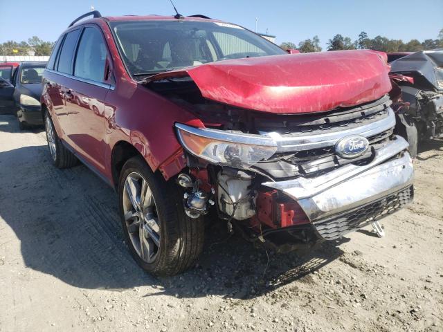 2FMDK3KC6BBA32940 - 2011 FORD EDGE LIMIT RED photo 1