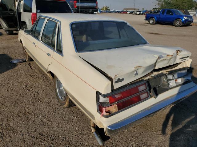 1MEBP893XFA655851 - 1985 MERCURY MARQUIS CREAM photo 3