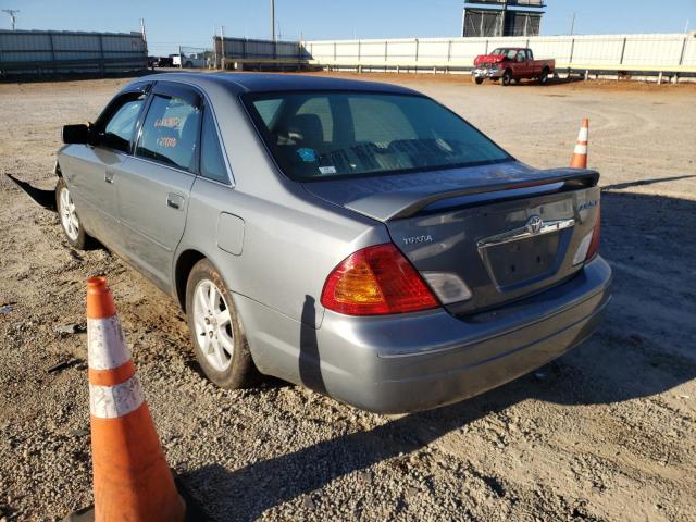 4T1BF28B82U259299 - 2002 TOYOTA AVALON XL/ GREEN photo 3