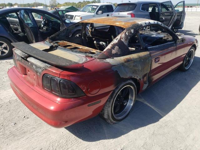 1FALP42T1RF170035 - 1994 FORD MUSTANG GT RED photo 4