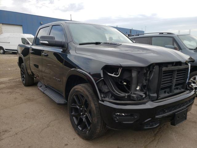 1C6SRFRT3MN604513 - 2021 RAM 1500 LARAM BLACK photo 1