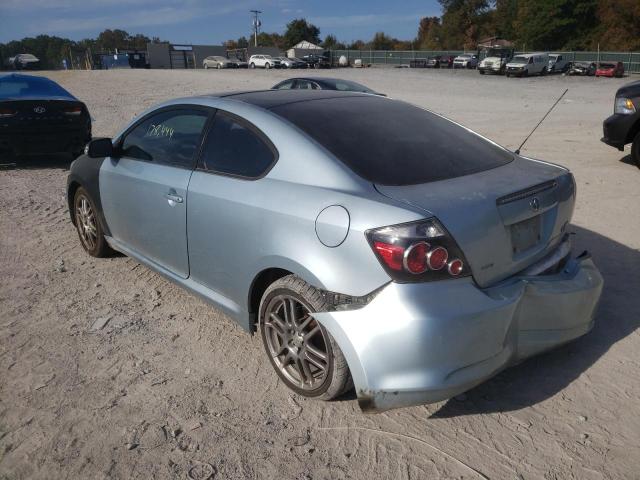 JTKDE177960108520 - 2006 TOYOTA SCION TC 蓝色 照片 3