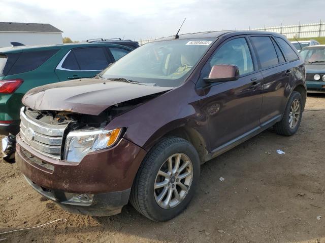 2FMDK48C99BA73232 - 2009 FORD EDGE SEL BURGUNDY photo 2