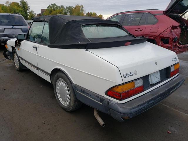 YS3AK75E4M7017899 - 1991 SAAB 900 S WHITE photo 3