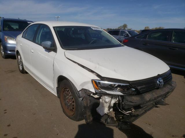 3VW2K7AJ2DM205855 - 2013 VOLKSWAGEN JETTA BASE WHITE photo 1