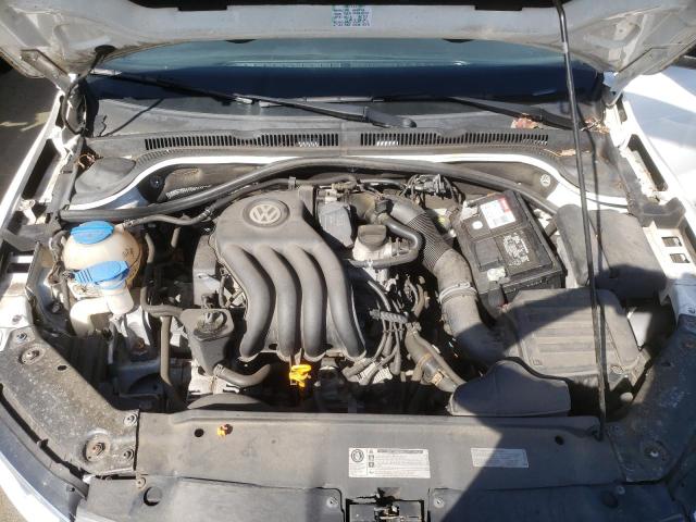 3VW2K7AJ2DM205855 - 2013 VOLKSWAGEN JETTA BASE WHITE photo 7