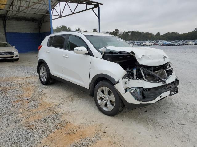 KNDPB3A20D7422082 - 2013 KIA SPORTAGE B WHITE photo 1