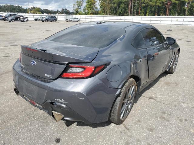 JF1ZDBE12N9701737 - 2022 SUBARU BRZ LIMITE GRAY photo 4