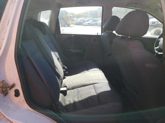 KL1TD66677B726749 - 2007 CHEVROLET AVEO BASE WHITE photo 6