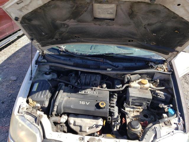 KL1TD66677B726749 - 2007 CHEVROLET AVEO BASE WHITE photo 7