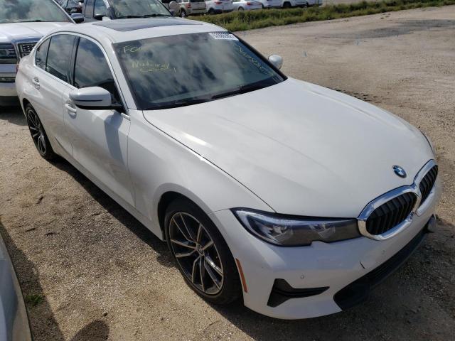 3MW5R1J0XL8B31346 - 2020 BMW 330I WHITE photo 1