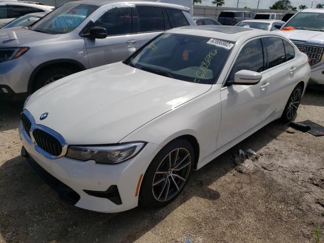 3MW5R1J0XL8B31346 - 2020 BMW 330I WHITE photo 2