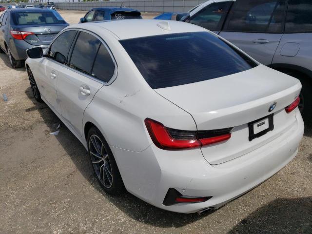 3MW5R1J0XL8B31346 - 2020 BMW 330I WHITE photo 3