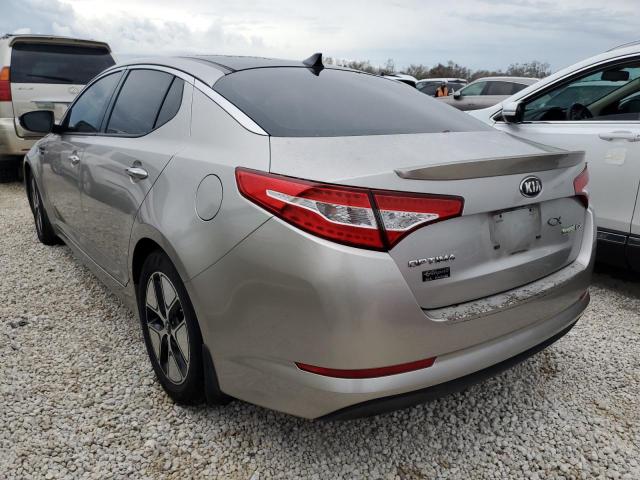 KNAGM4AD6D5041427 - 2013 KIA OPTIMA HYB SILVER photo 3