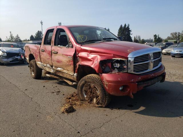 1D7KS28A47J623336 - 2007 DODGE RAM 2500 S RED photo 1