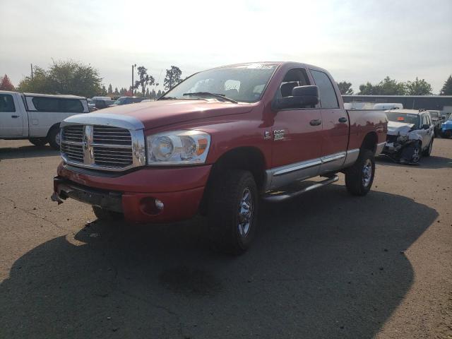 1D7KS28A47J623336 - 2007 DODGE RAM 2500 S RED photo 2