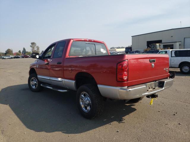1D7KS28A47J623336 - 2007 DODGE RAM 2500 S RED photo 3