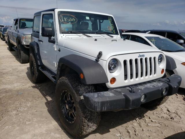 1C4AJWAG0CL232018 - 2012 JEEP WRANGLER S WHITE photo 1