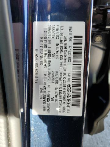 JM3KFBDM2M1393944 - 2021 MAZDA CX-5 GRAND BLUE photo 10