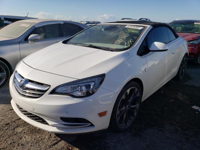 W04WH3N5XHG077173 - 2017 BUICK CASCADA PR WHITE photo 2