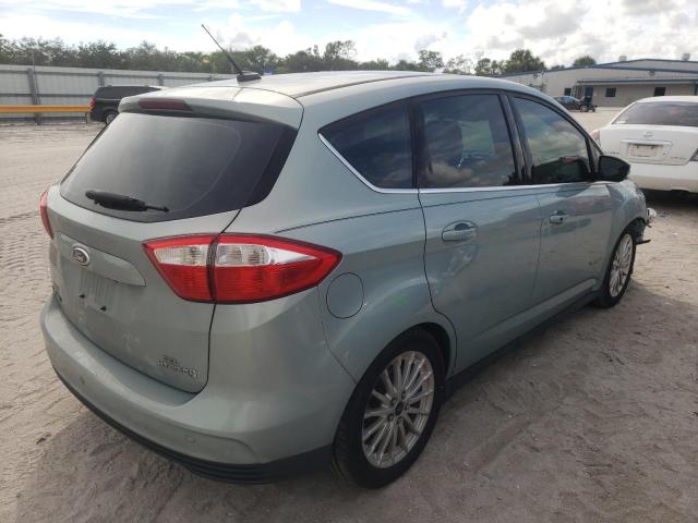 1FADP5BU8EL515558 - 2014 FORD C-MAX SEL GREEN photo 4