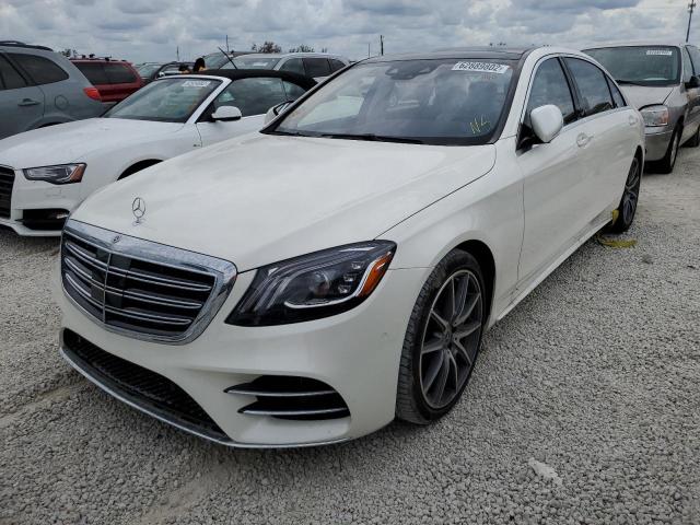 W1KUG8DB8LA553992 - 2020 MERCEDES-BENZ S 560 WHITE photo 2