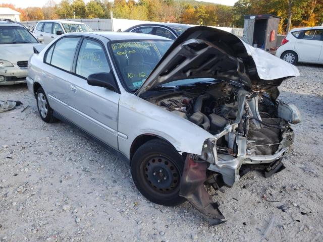 2HGEJ6617YH602375 - 2000 HONDA CIVIC BASE SILVER photo 1