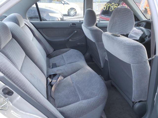 2HGEJ6617YH602375 - 2000 HONDA CIVIC BASE SILVER photo 6