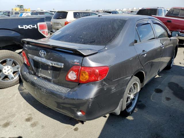 JTDBL40E599032468 - 2009 TOYOTA COROLLA BA GRAY photo 4